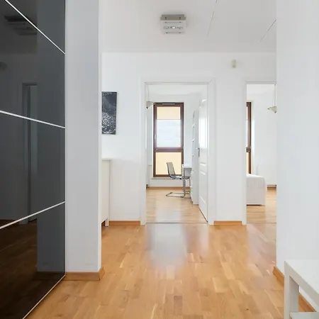 شقة Sea Towers Nowoczesne W Gdyni Z Pieknym Widokiem I Parkingiem By Renters *