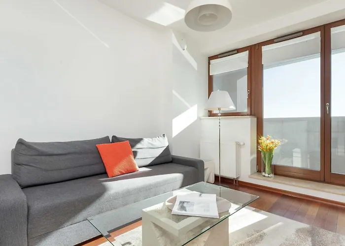 شقة Sea Towers Nowoczesne W Gdyni Z Pieknym Widokiem I Parkingiem By Renters *