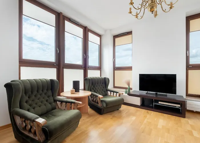 Sea Towers Nowoczesne W Gdyni Z Pieknym Widokiem I Parkingiem By Renters شقة