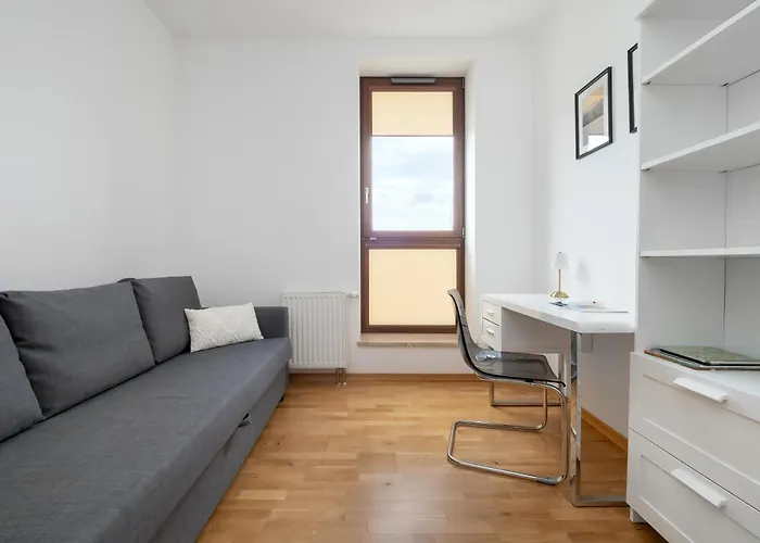 Sea Towers Nowoczesne W Gdyni Z Pieknym Widokiem I Parkingiem By Renters شقة